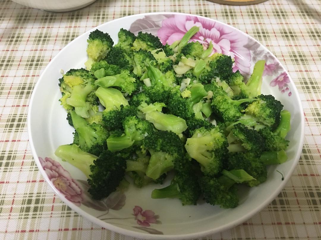 蚝油蒜蓉西兰花