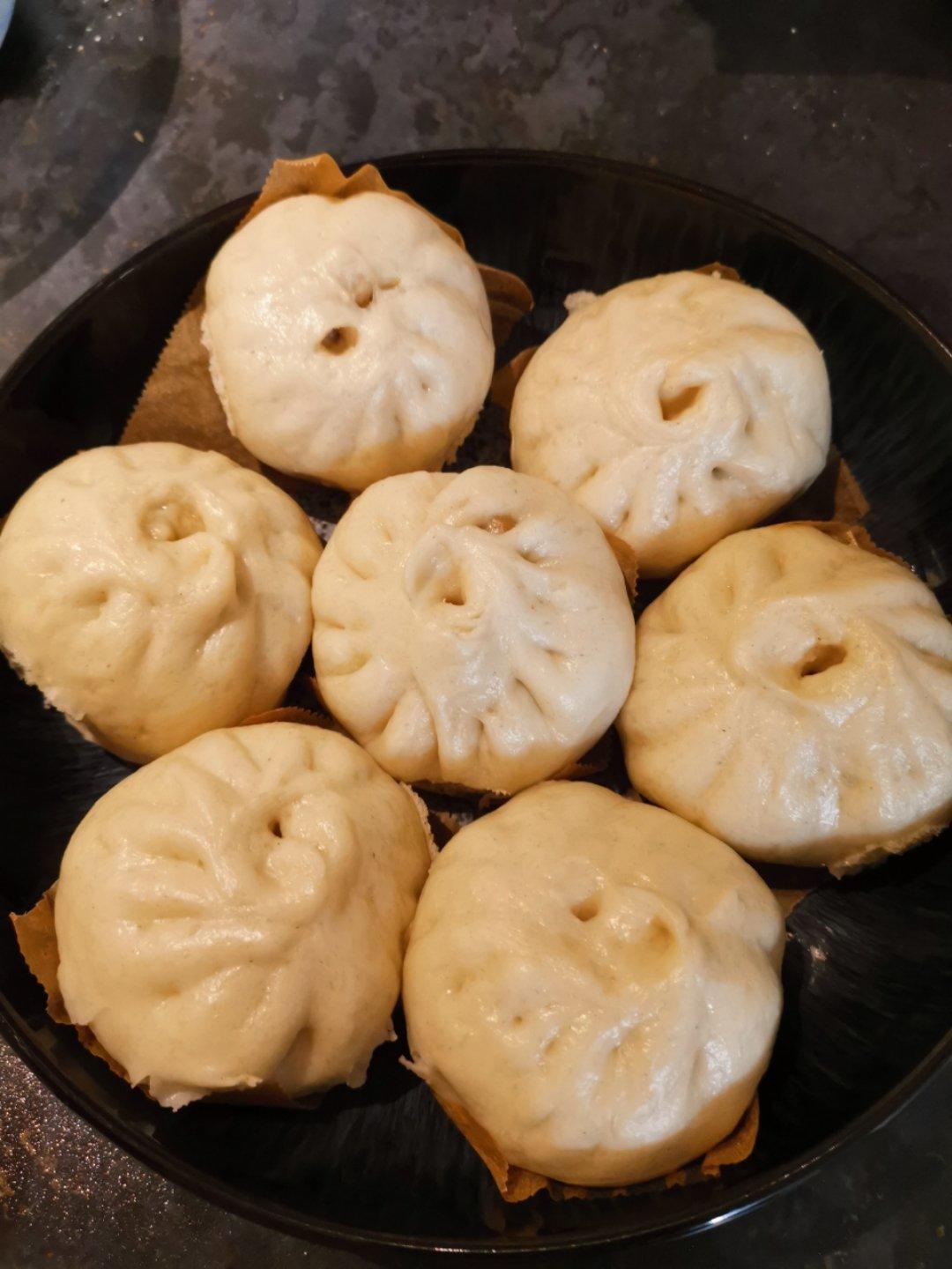 一次发酵的包子