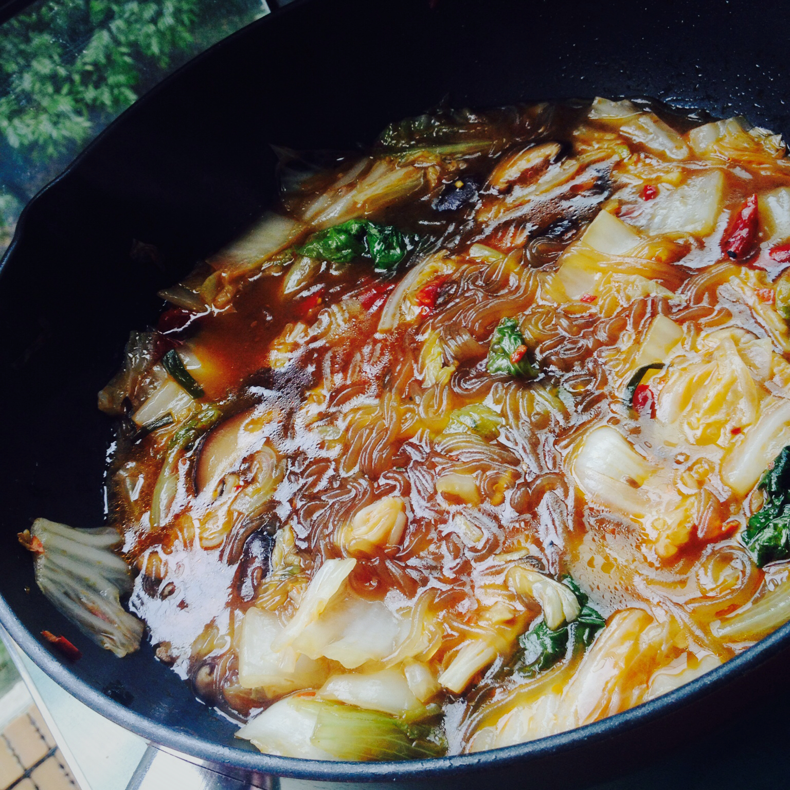 红薯粉丝煲 Glass Noodle Hotpot