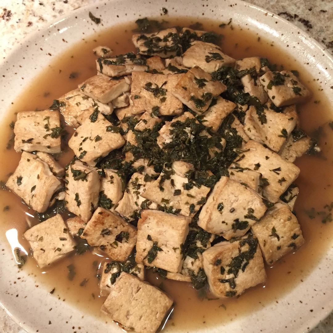 香椿烧豆腐