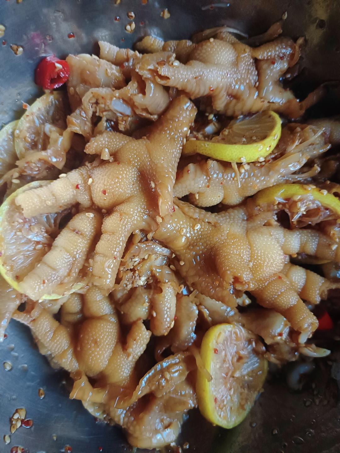 学会可以去摆摊的柠檬鸡爪🍋