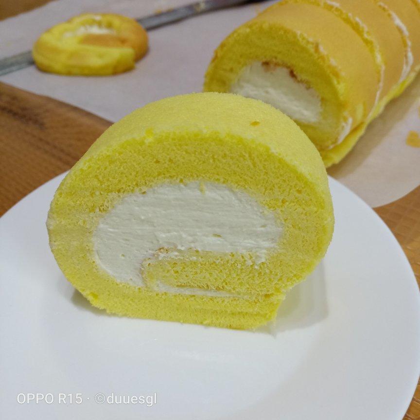 原味蛋糕卷(后蛋法)