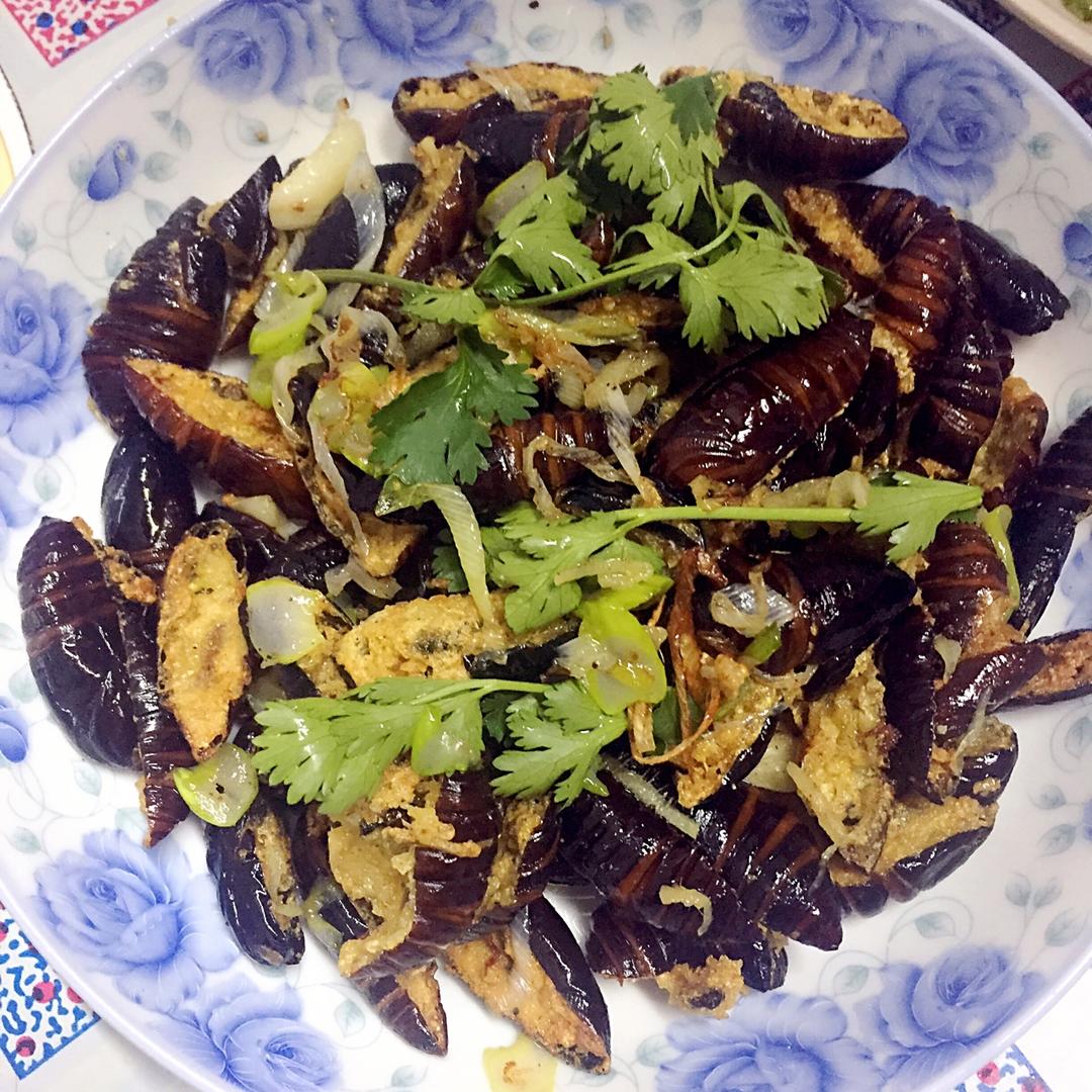 干煸茧蛹