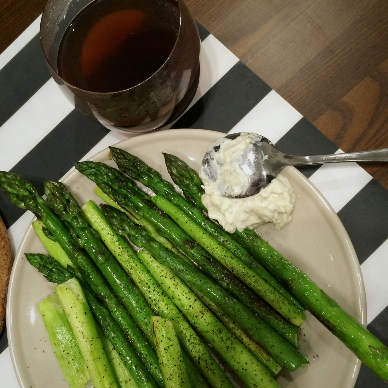 橄榄油黑椒芦笋