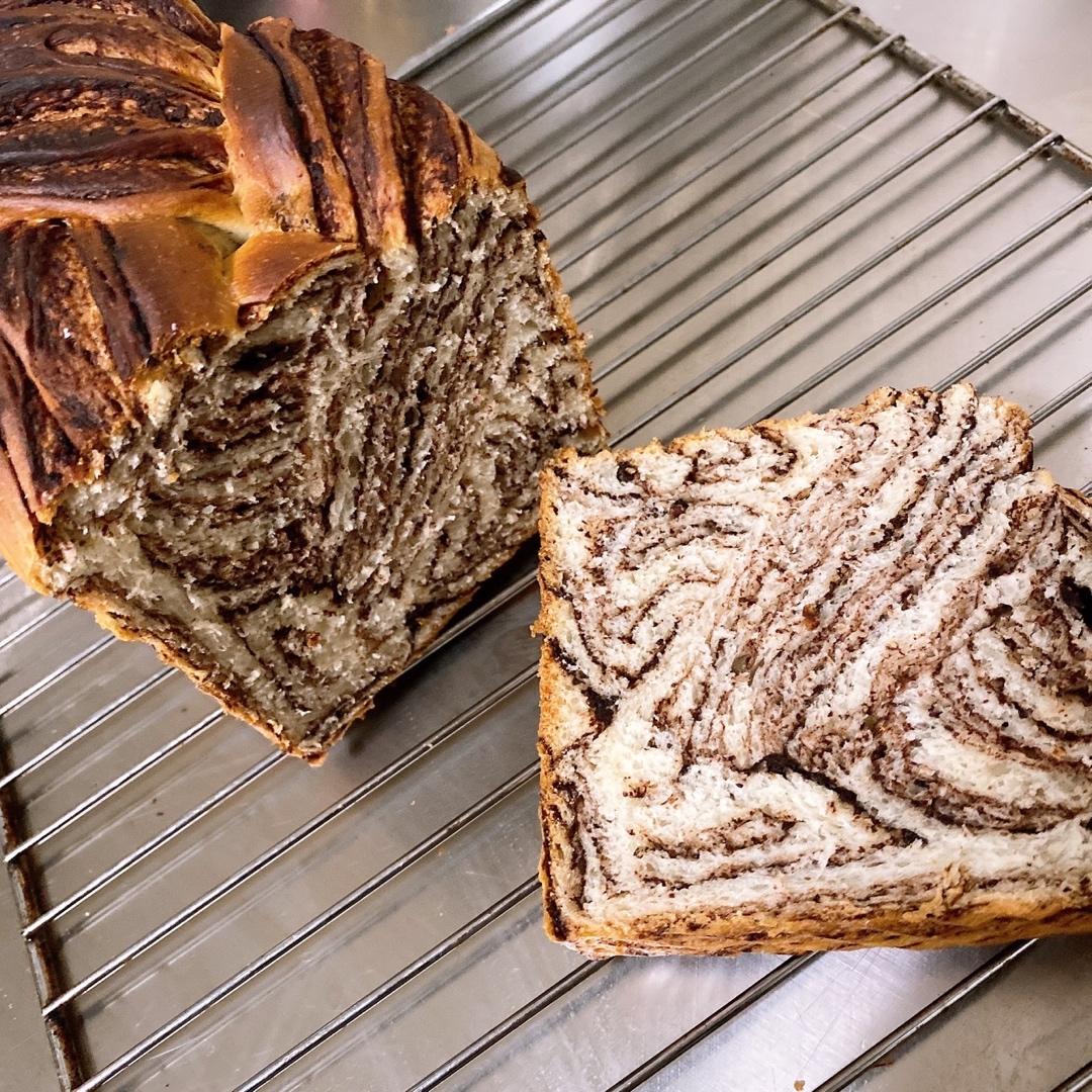 巧克力大理石吐司（奶油版）