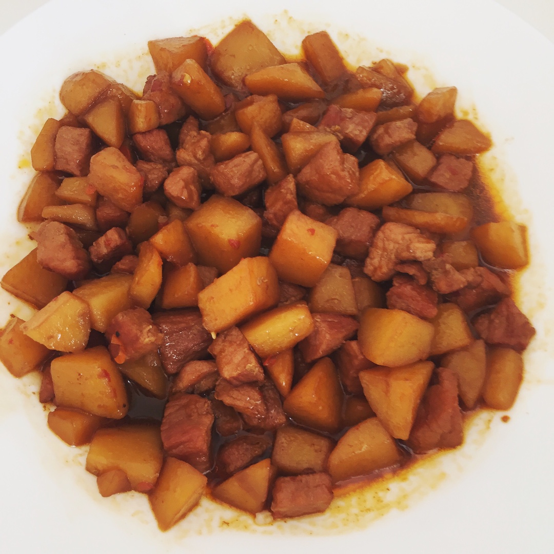 土豆烧肉