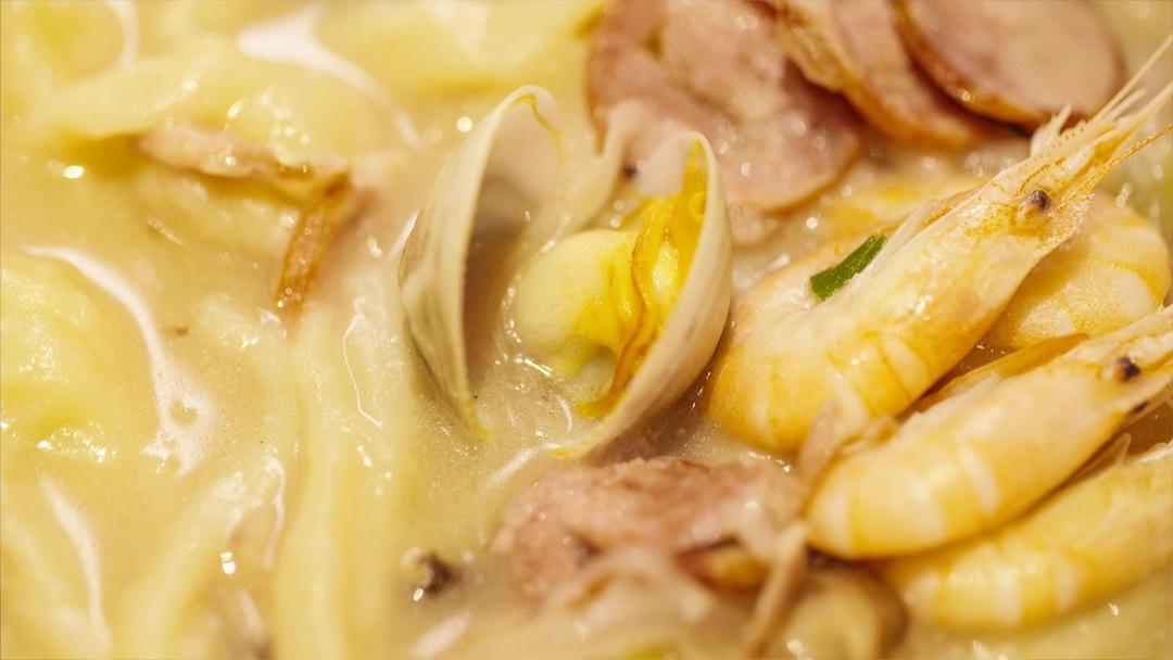 【台州麦虾面】面食界的一朵奇葩，人造虾！的做法