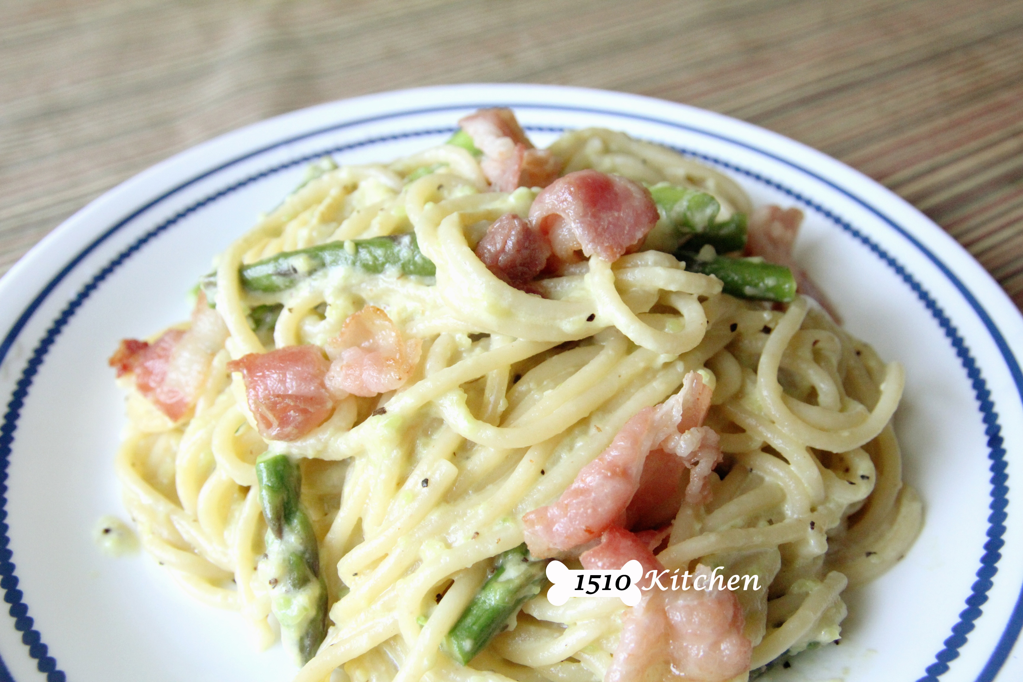 牛油果芦笋意面（Spaghetti with Avocado and Asparagus）