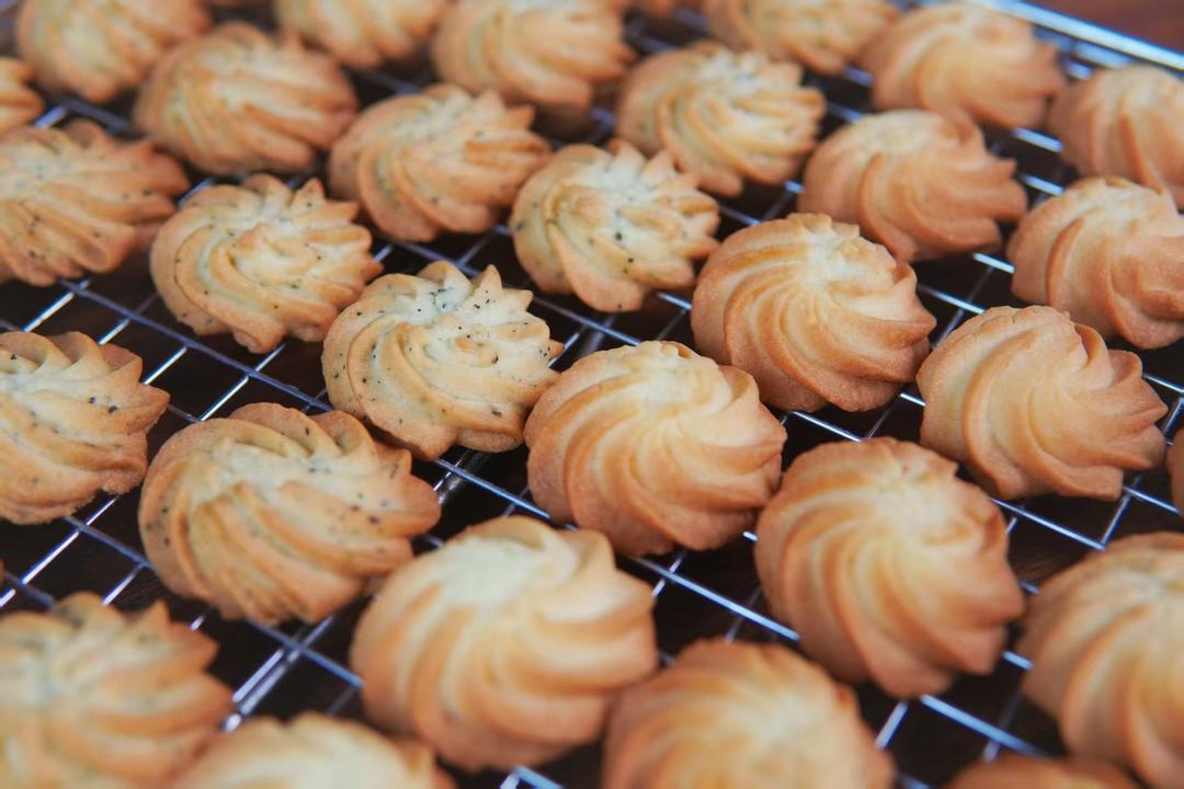 面包师的私藏曲奇配方，好吃好挤纹路清晰