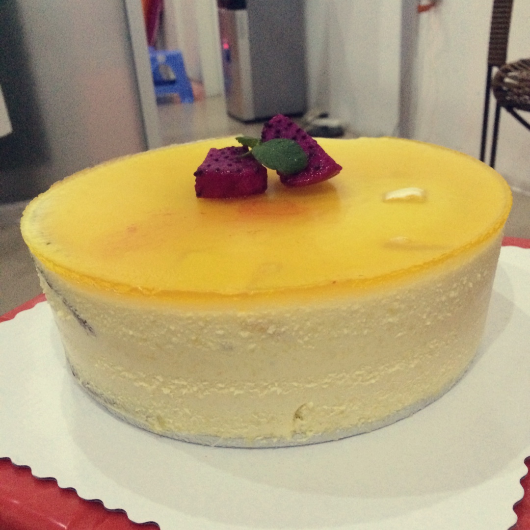 【视频】芒果慕斯（6寸） | 含镜面果胶配方