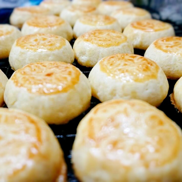 芝士奶黄月饼