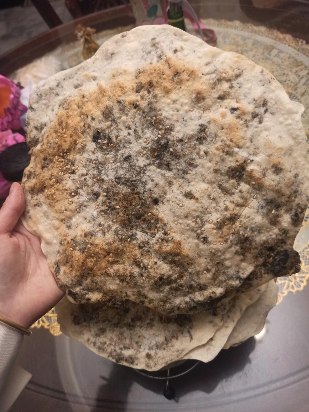 不输给路边摊的梅干菜饼or锅盔