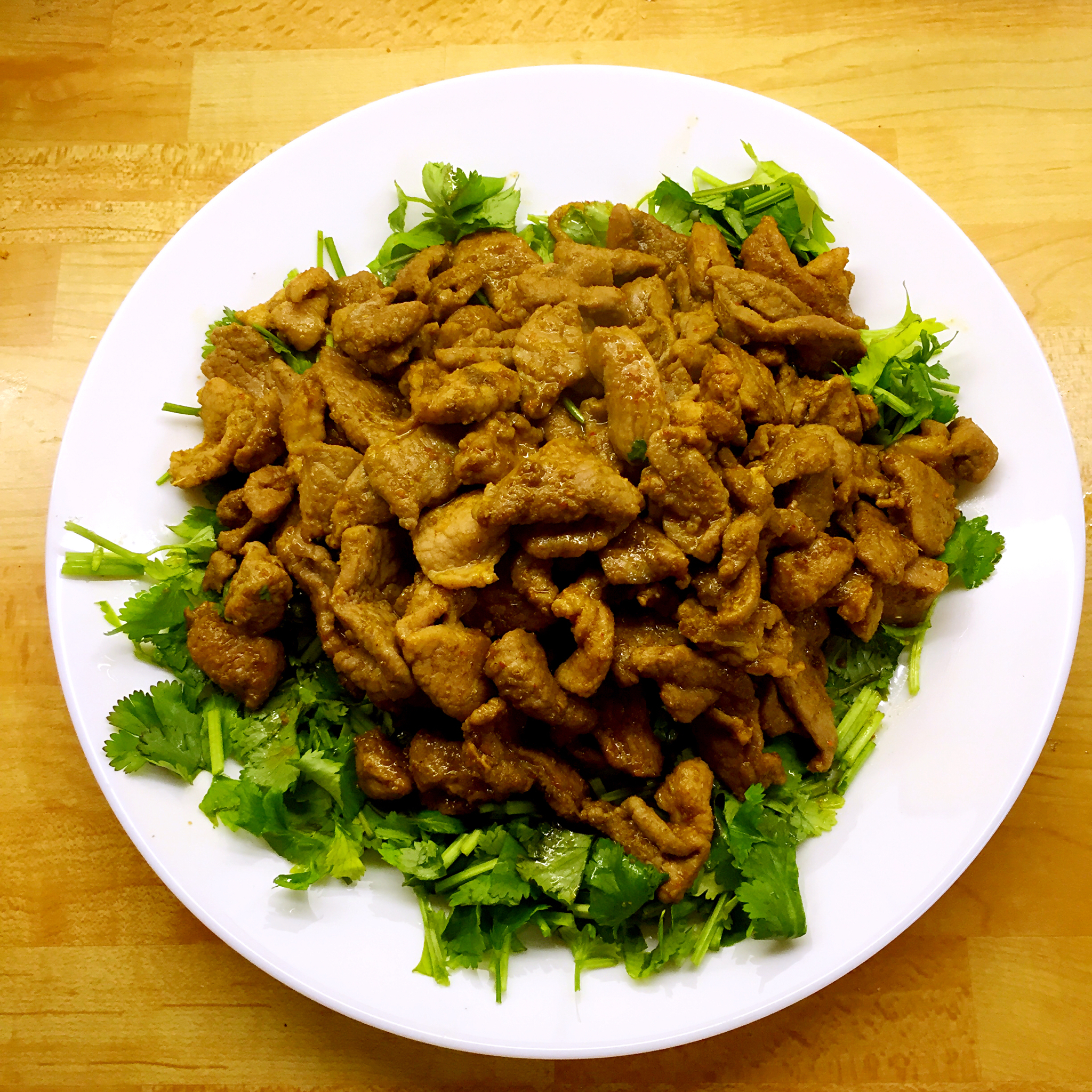 孜然羊肉片