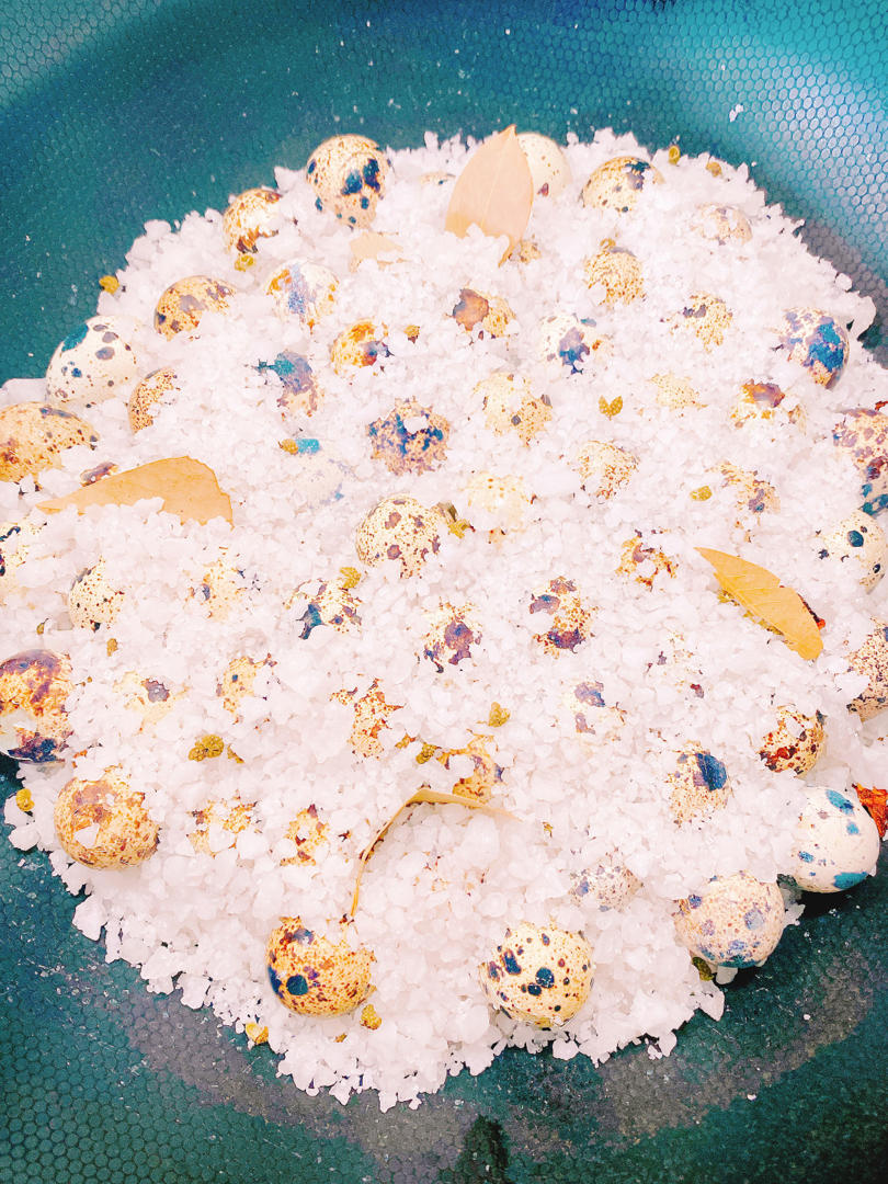 盐焗鹌鹑蛋（简单入味）