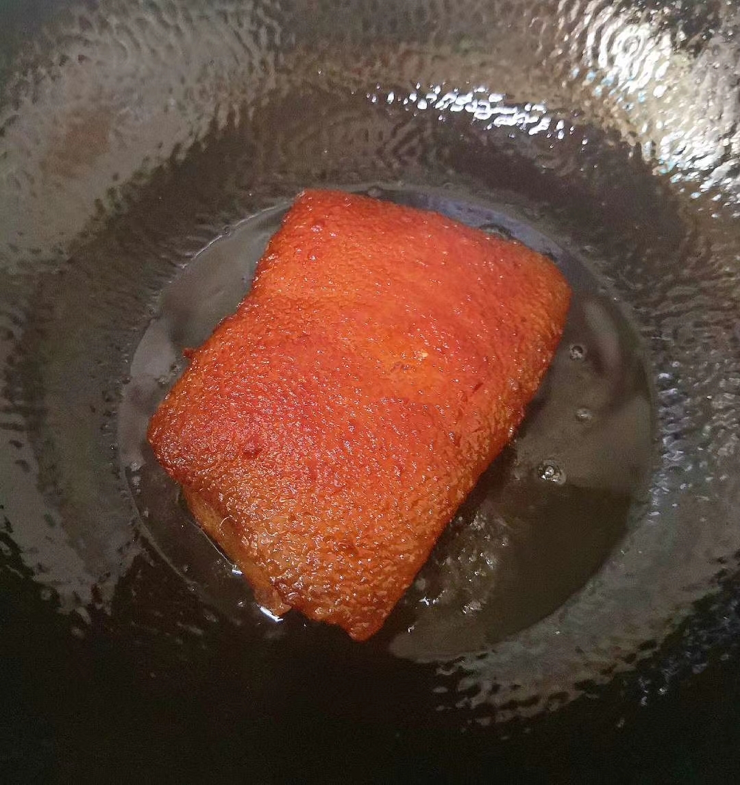 属于我家的肉夹馍----荷叶饼and梅干菜扣肉的做法 步骤3