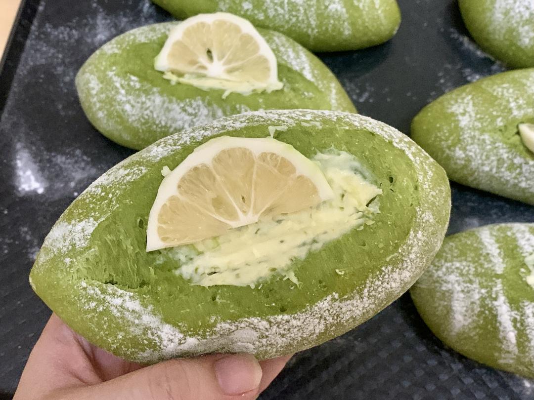 青柠乳酪面包🍋‍🟩口感清新酸甜｜超级适合夏天