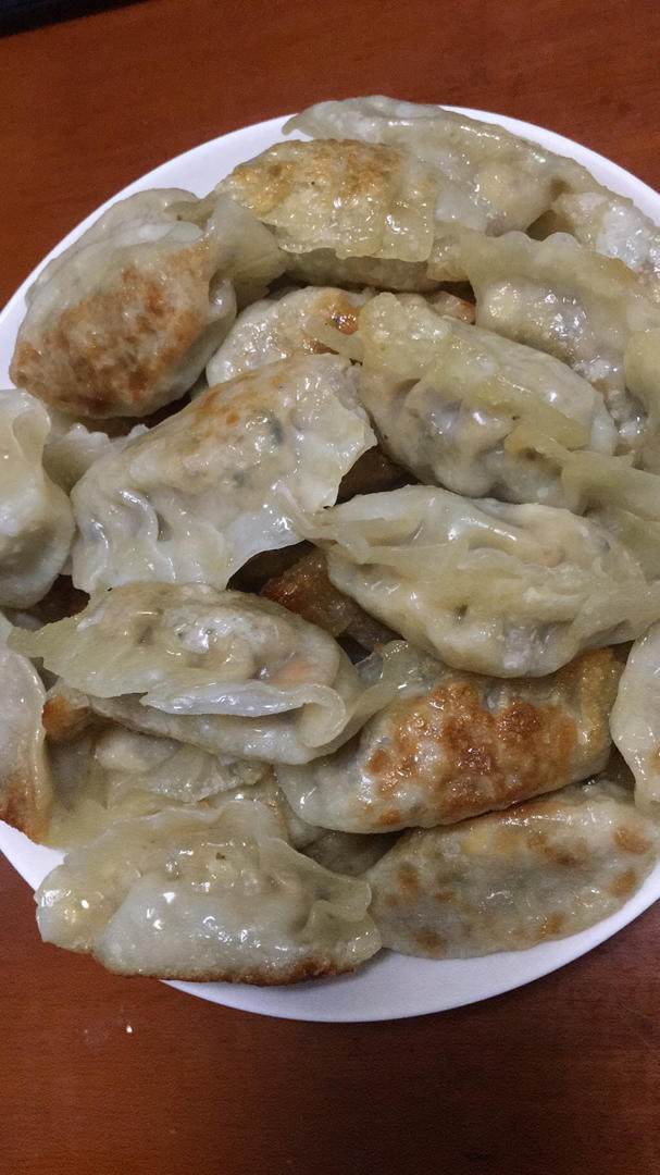 好吃快捷的煎饺（任意饺子可做）