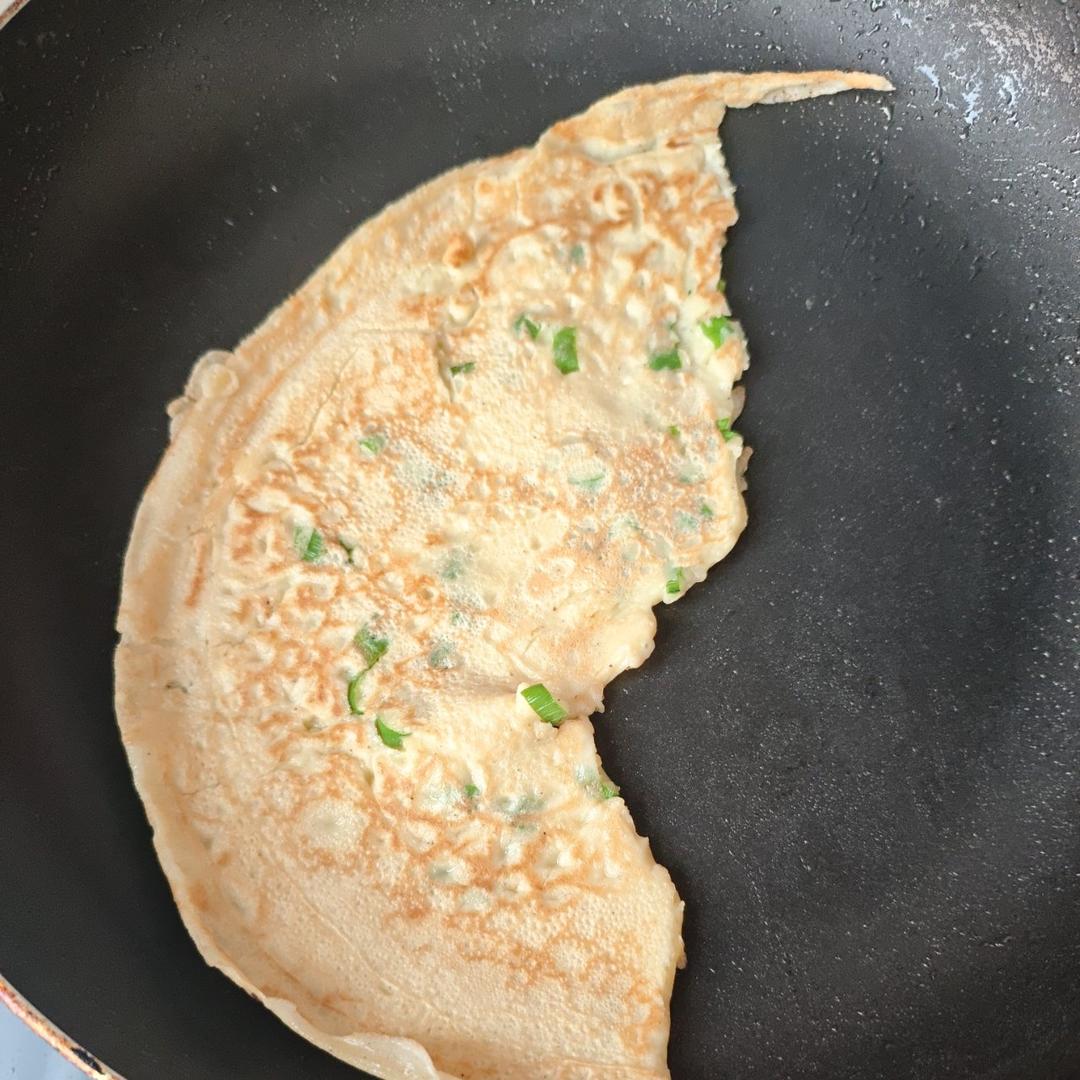 葱花鸡蛋饼