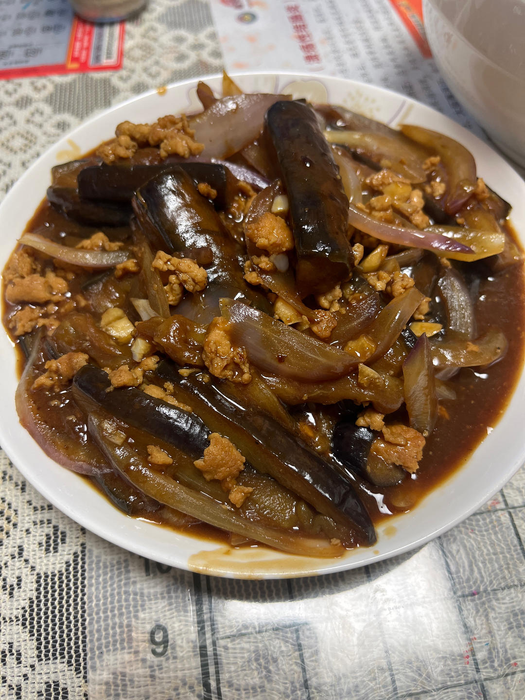无敌好吃巨下饭的家常菜～肉沫茄子