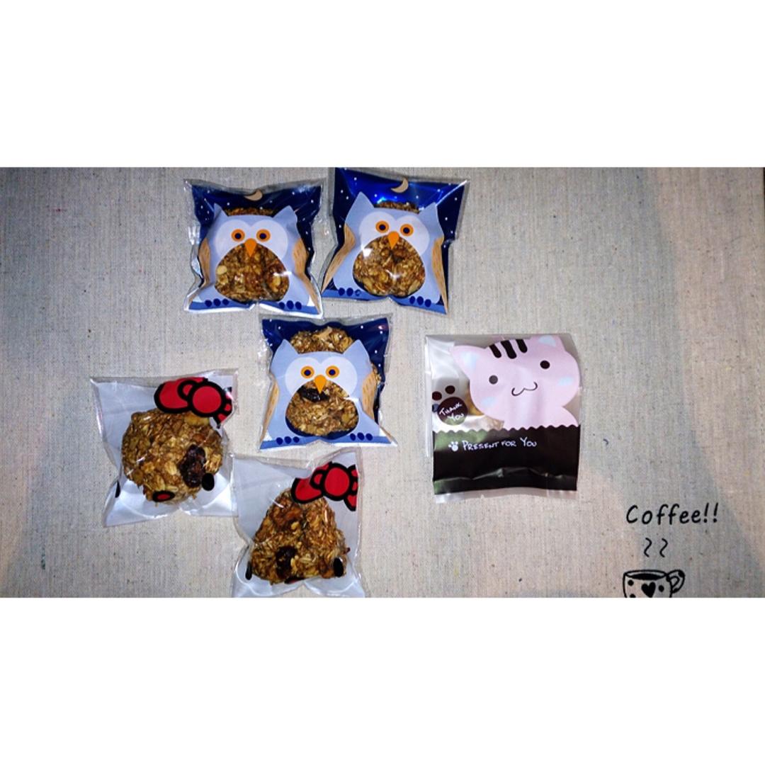 肉桂南瓜核桃燕麦软饼