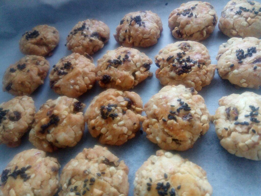 葡萄干花生酥（低油低糖版）