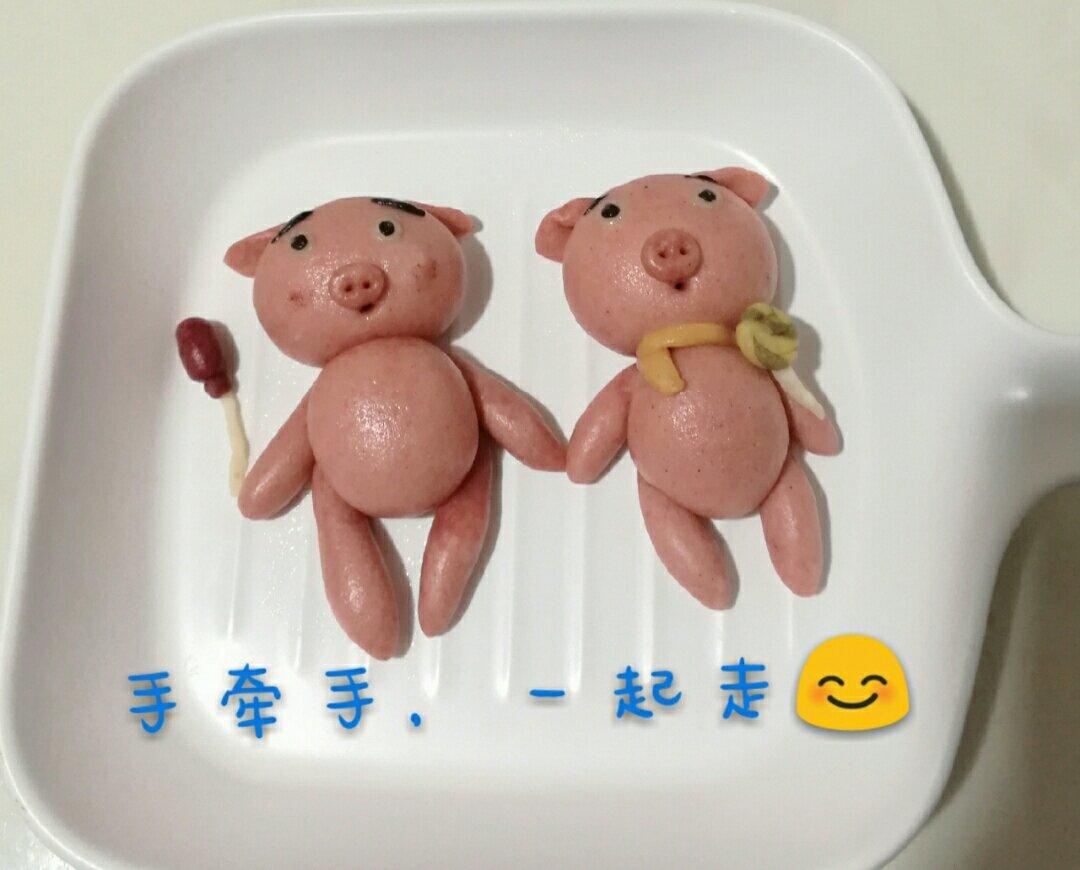 卡通馒头（波板糖猪猪）