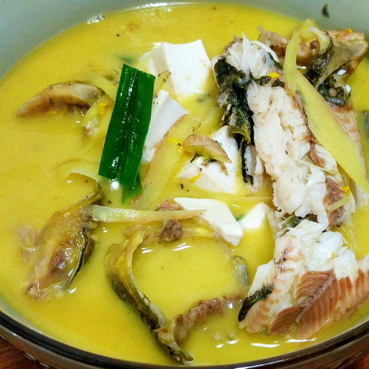 黄骨鱼豆腐汤