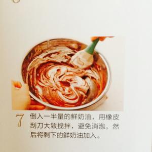 蛋黄甜奶酱的巧克力慕斯<熊谷裕子>的做法 步骤7