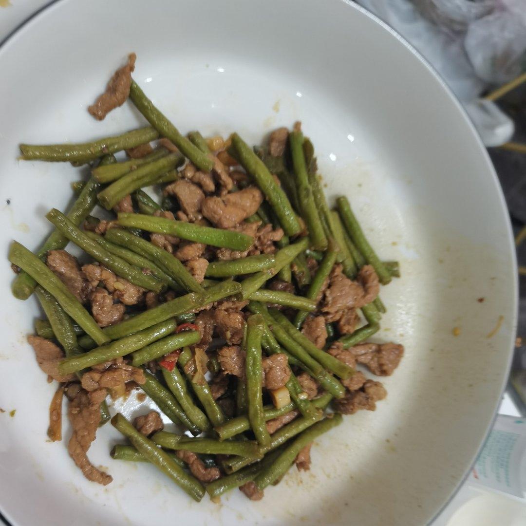 豇豆豆角炒肉肉