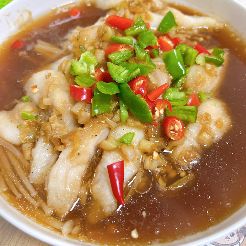 🔥吃不胖❗️蒜蓉粉丝龙利鱼❗️