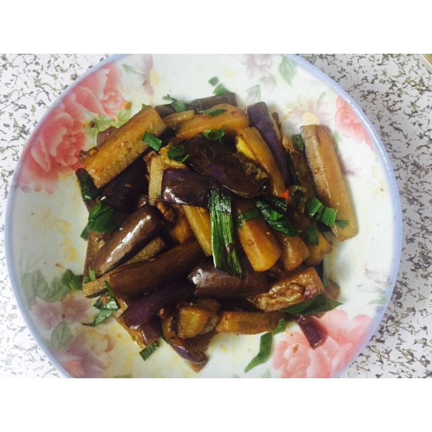 红烧肉沫茄子