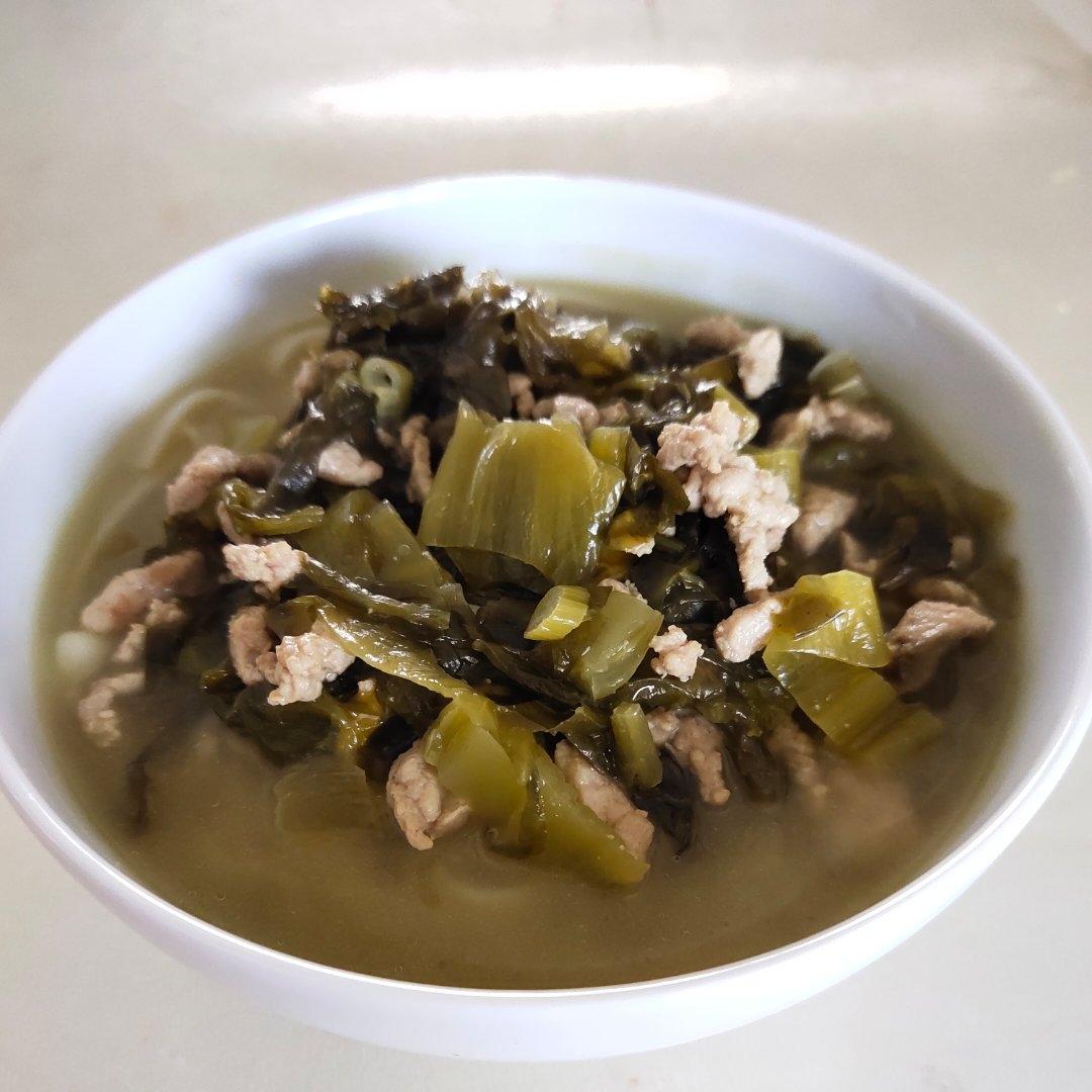 酸菜肉丝面