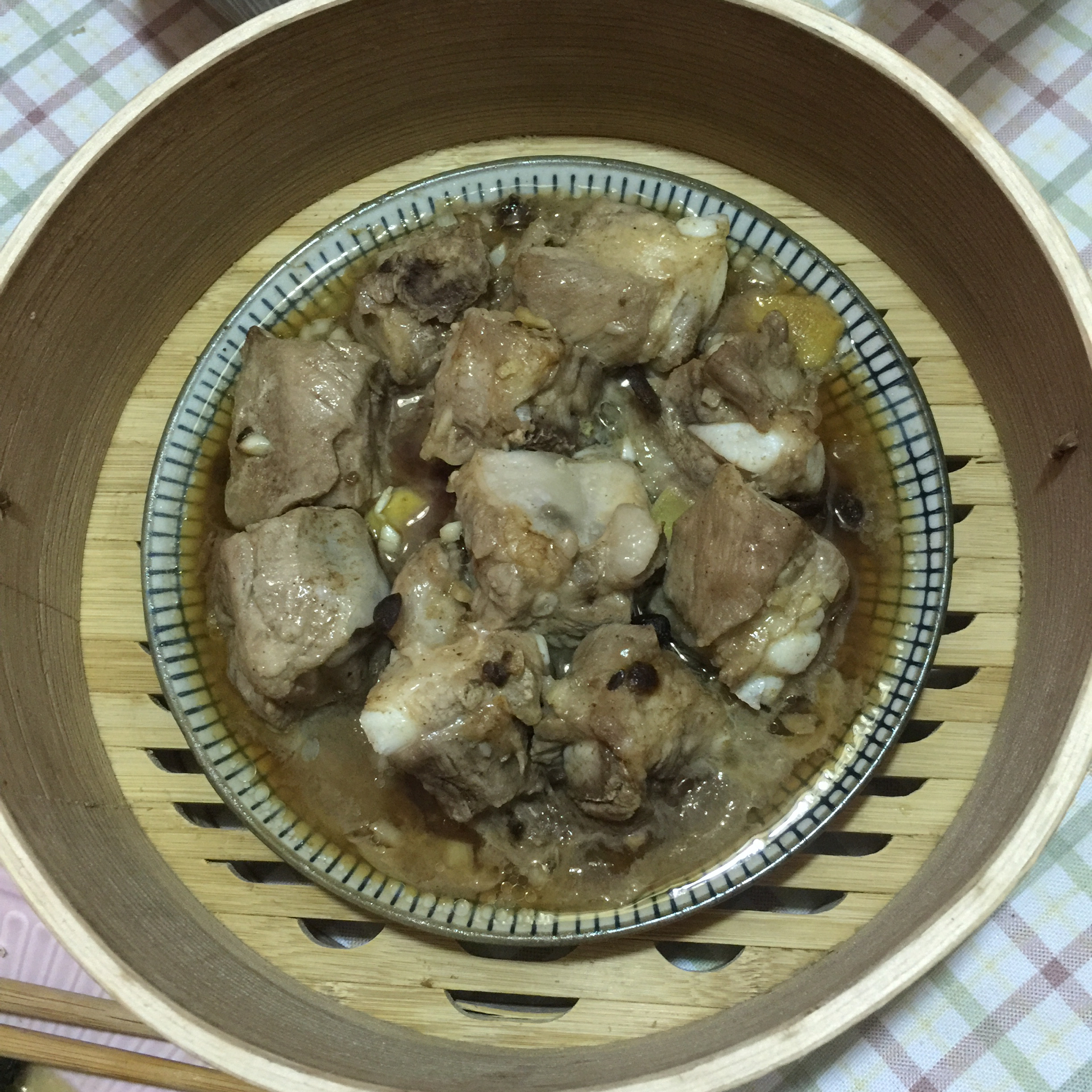 豆豉蒸排骨