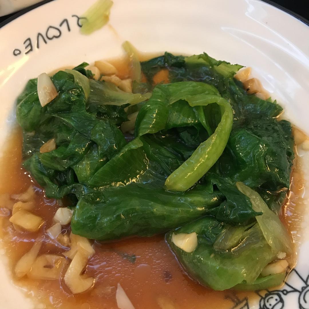 蚝油生菜