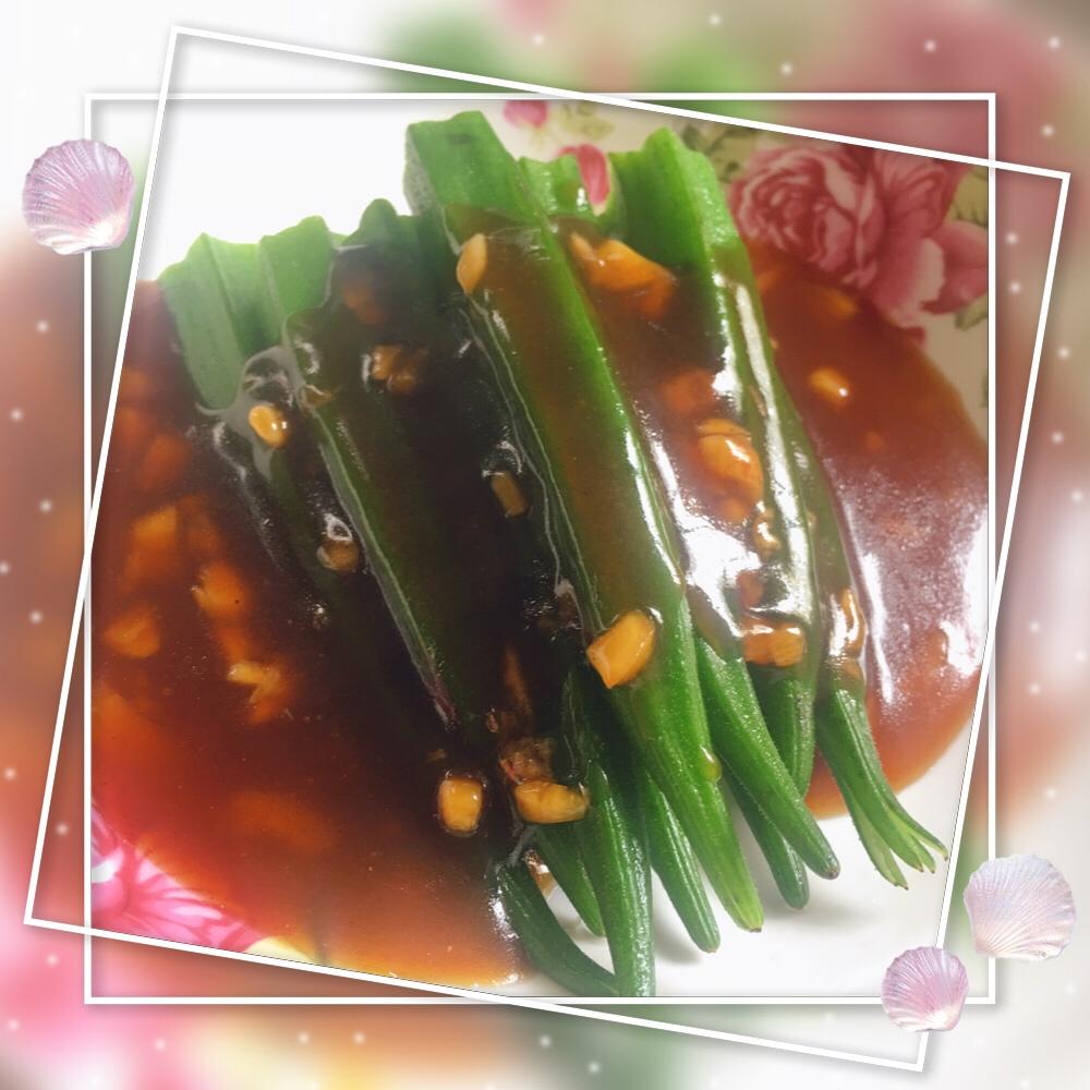蒜蓉秋葵