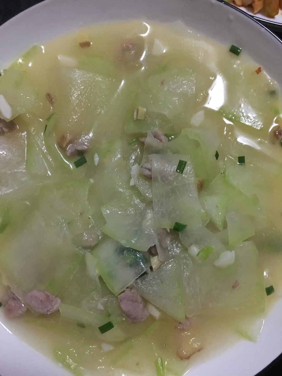 妈妈牌：肉末冬瓜汤