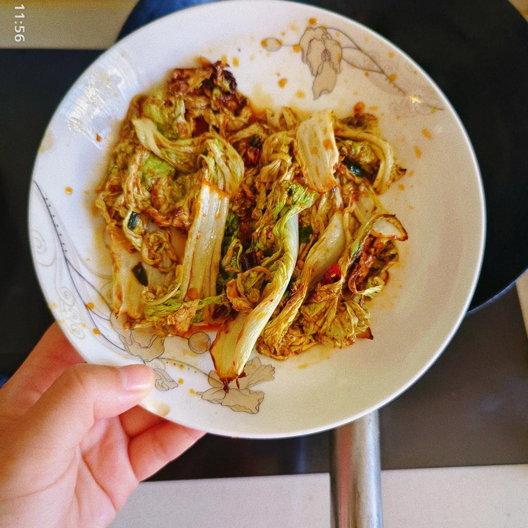 我怎么才发现这个做法 以前娃娃菜都白吃了！！！
