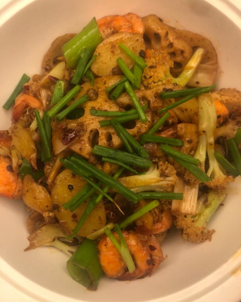 干锅香辣虾