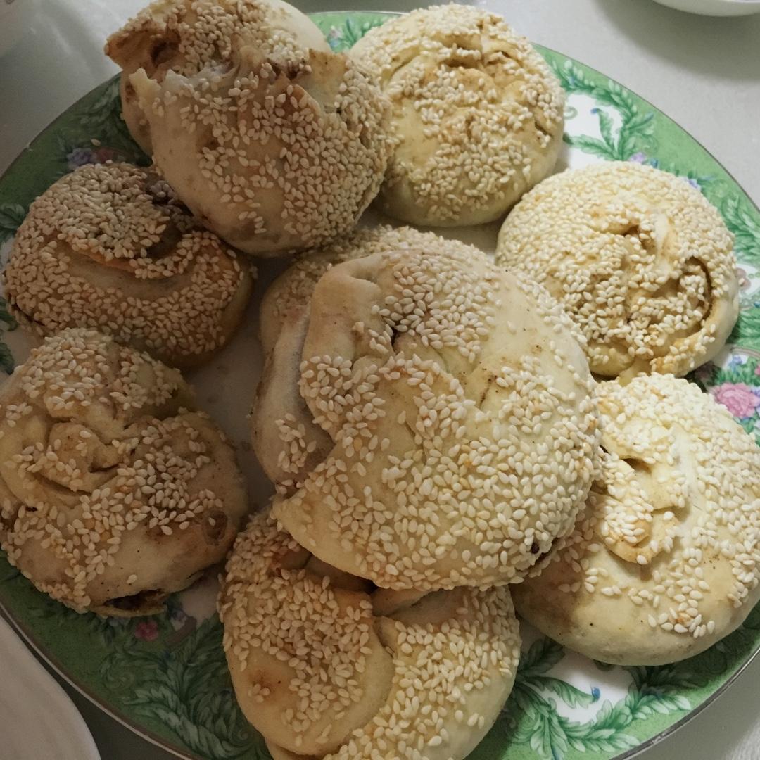 堂妈教你做麻酱烧饼