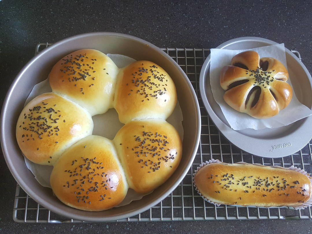 纯奶手撕吐司的做法 步骤1