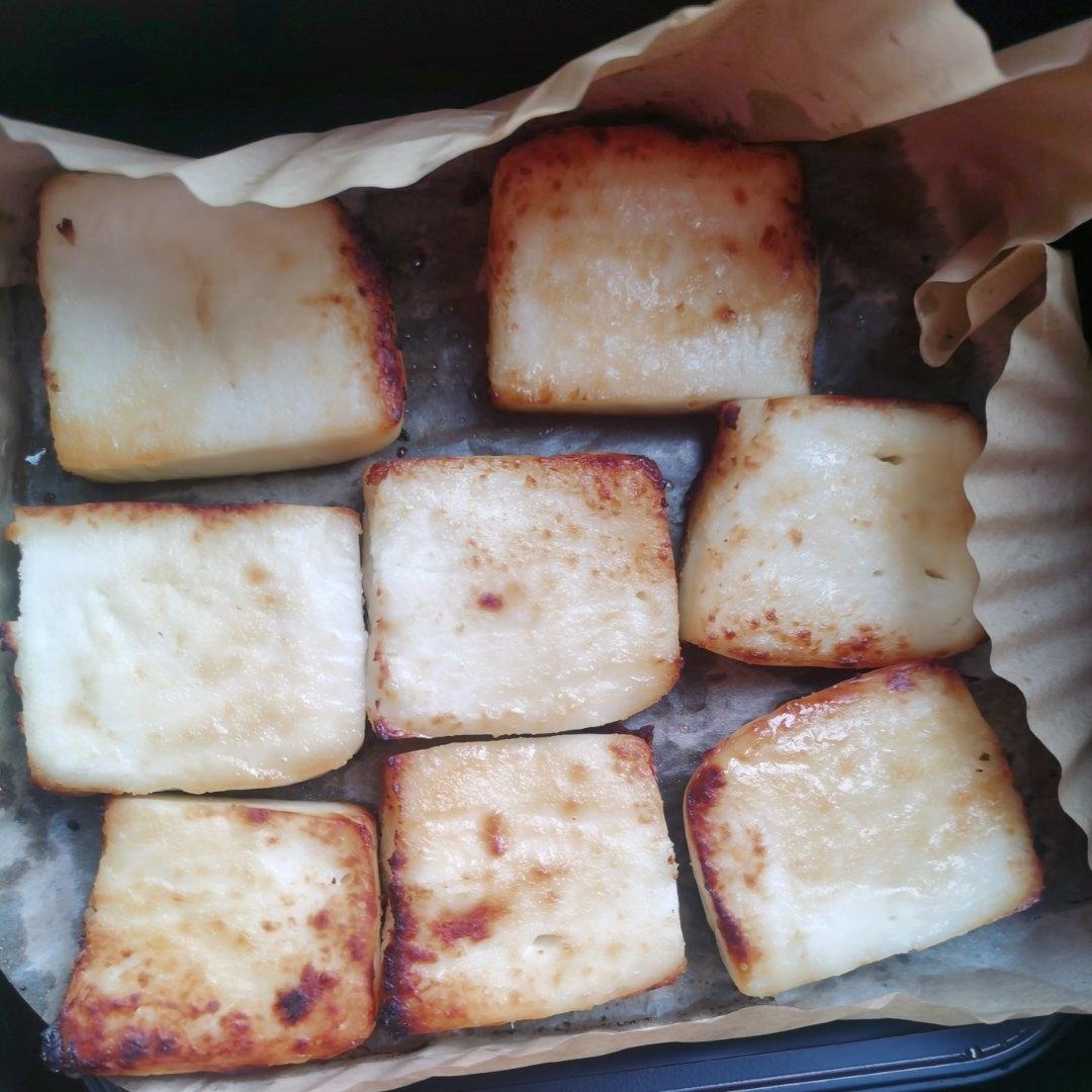 空气炸锅版烤蒙古奶豆腐