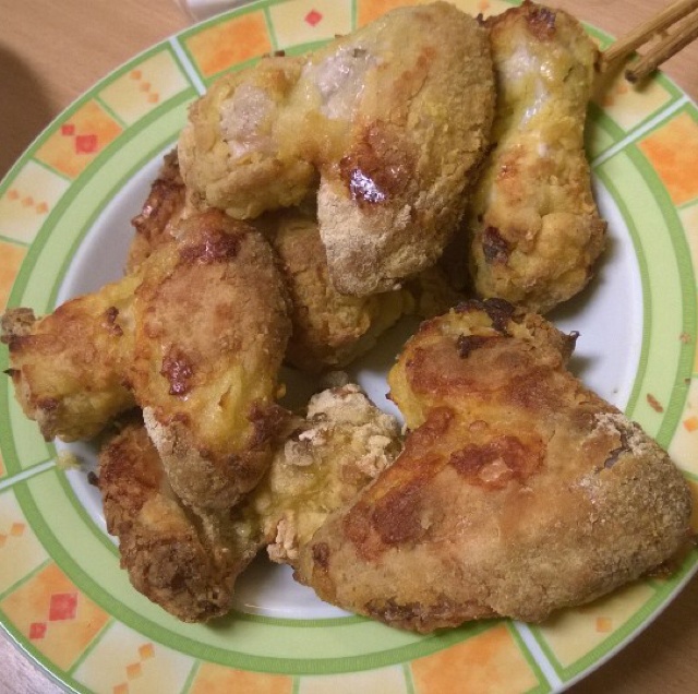 玉米面脆皮烤鸡翅