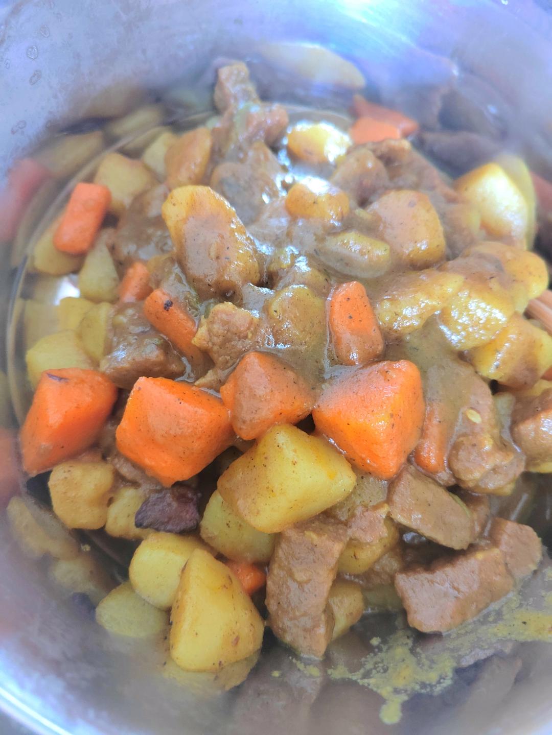 咖喱牛肉(零失败)