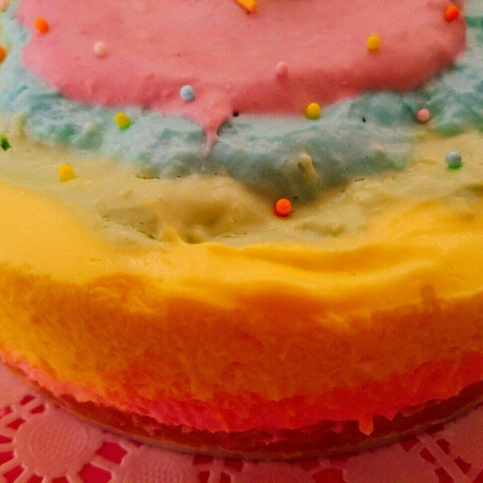 彩虹芝士蛋糕