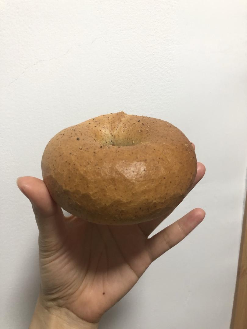 黑椒火腿奶酪贝果【北鼎烤箱食谱】