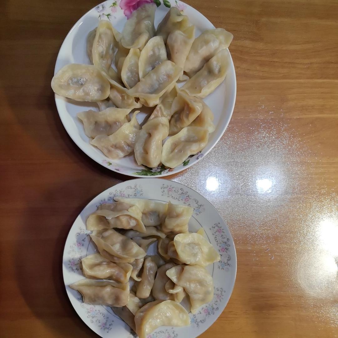 天津特色——旱萝卜素馅大蒸饺