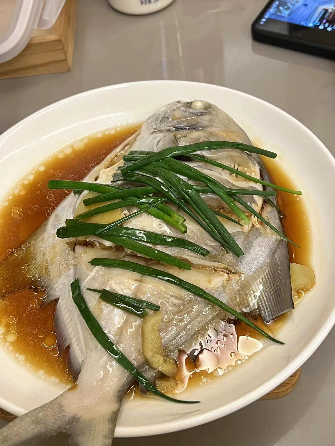 清蒸鲳鱼