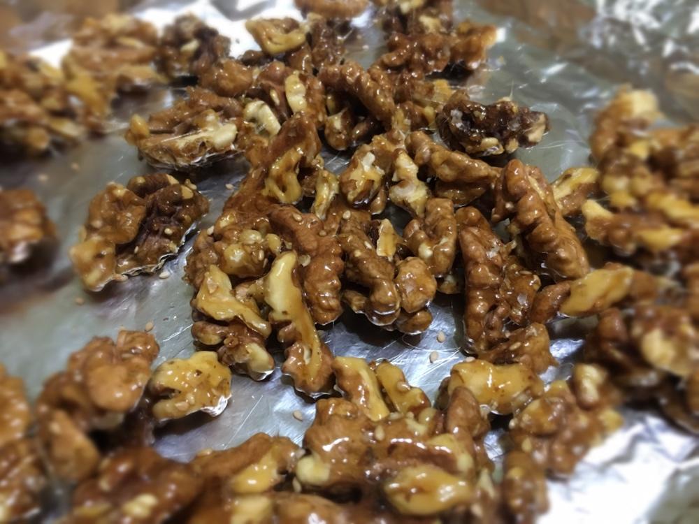 【琥珀核桃仁】冰糖无油不粘手