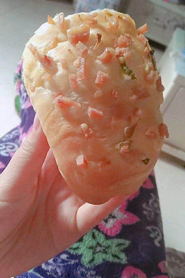 香葱火腿肉松面包
