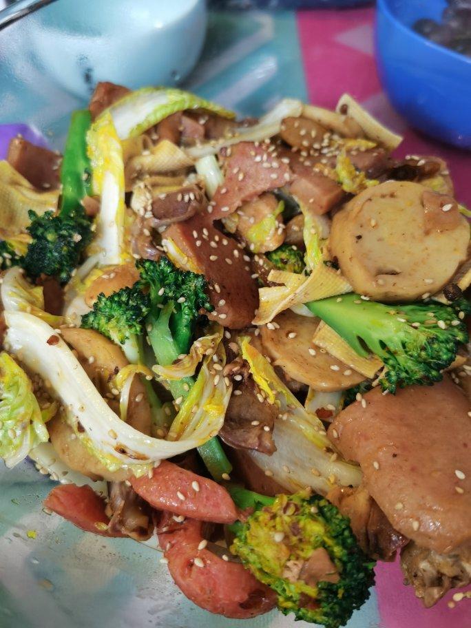 火锅底料变身麻辣香锅